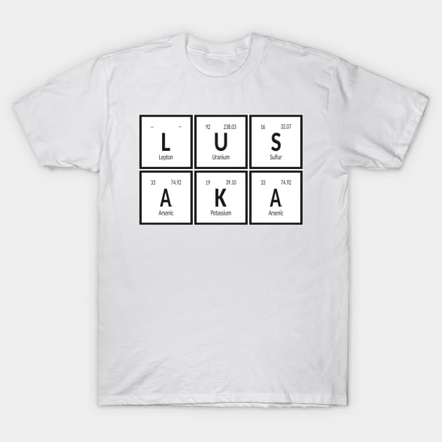 Element of Lusaka City T-Shirt by Maozva-DSGN